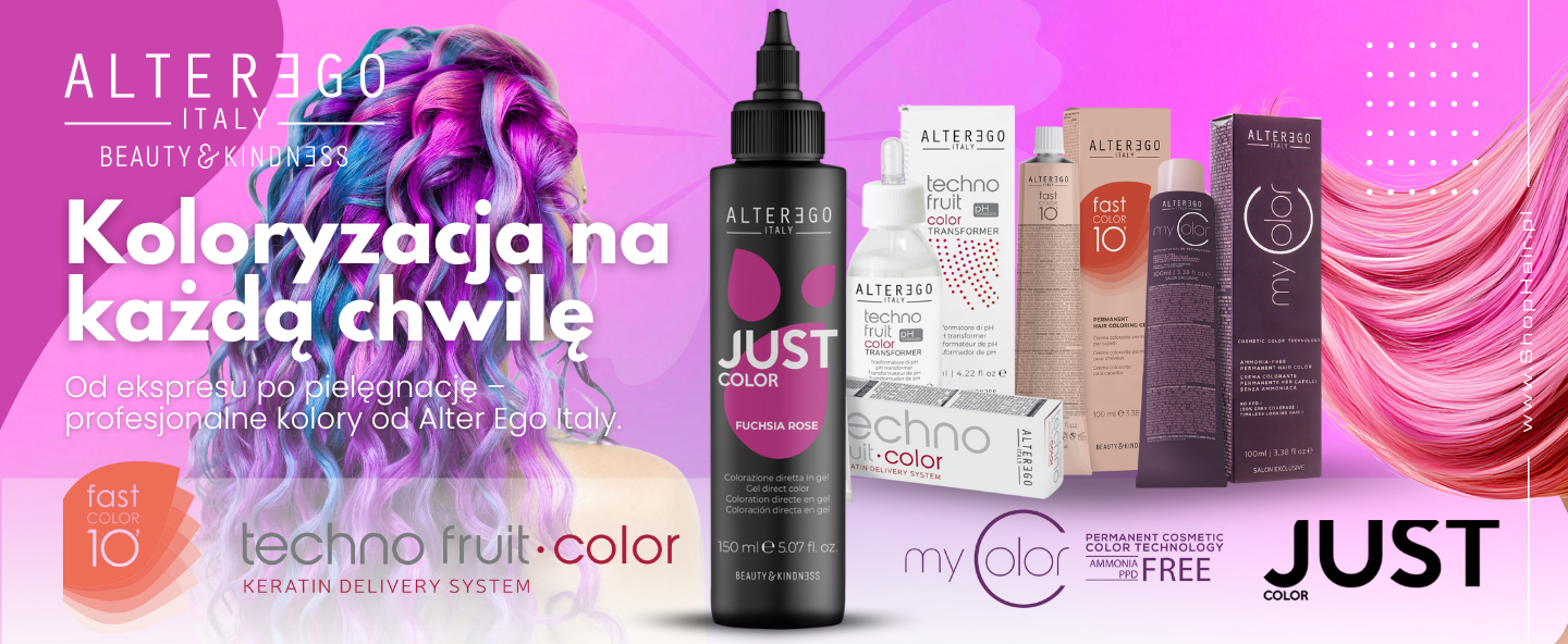 Alter Ego My Color – profesjonalne farby do włosów