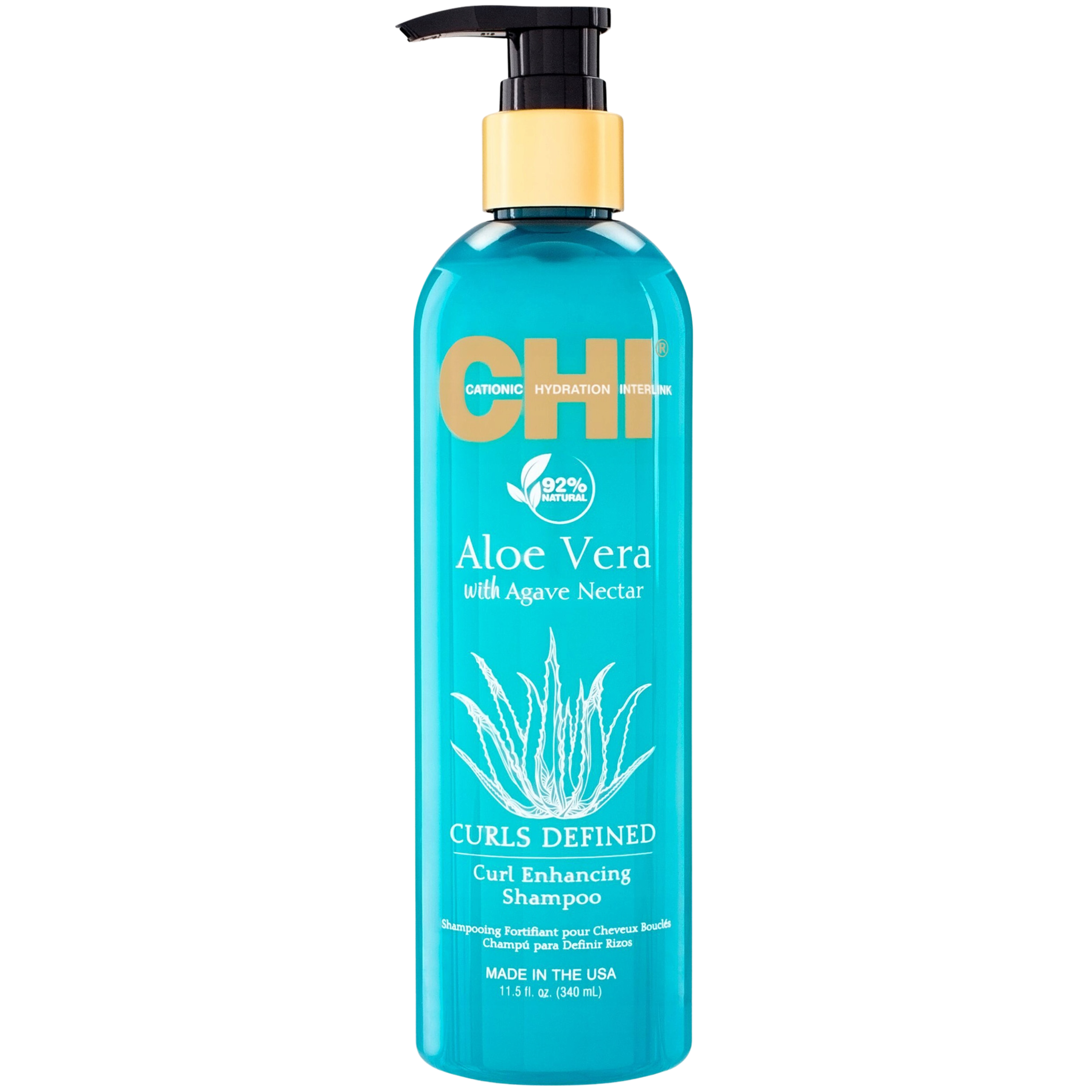 CHI Aloe Vera Curl Enhancing szampon podkreślający skręt włosów 340ml