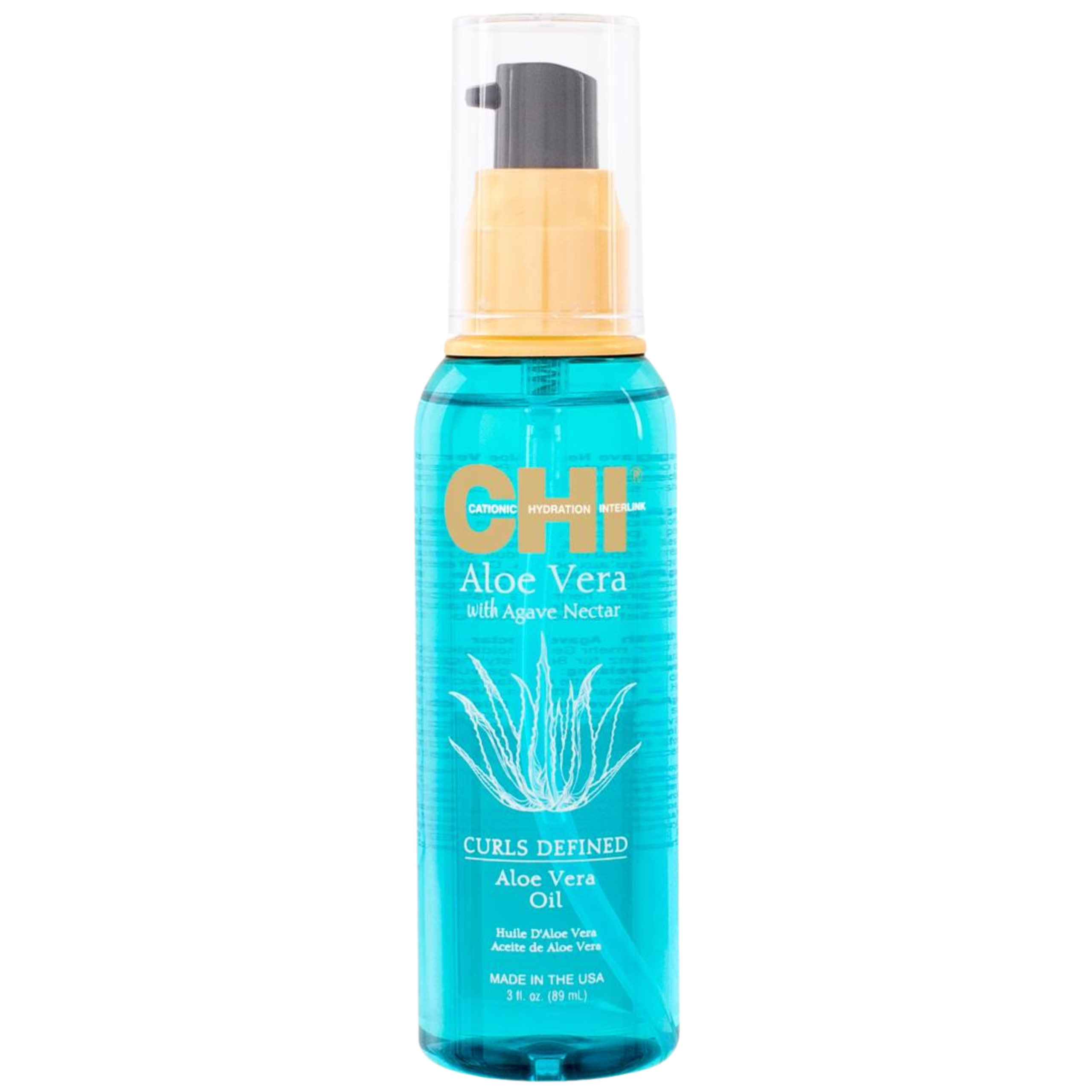 CHI Aloe Vera olejek nawilżający i wygładzający włosy kręcone 89 ml