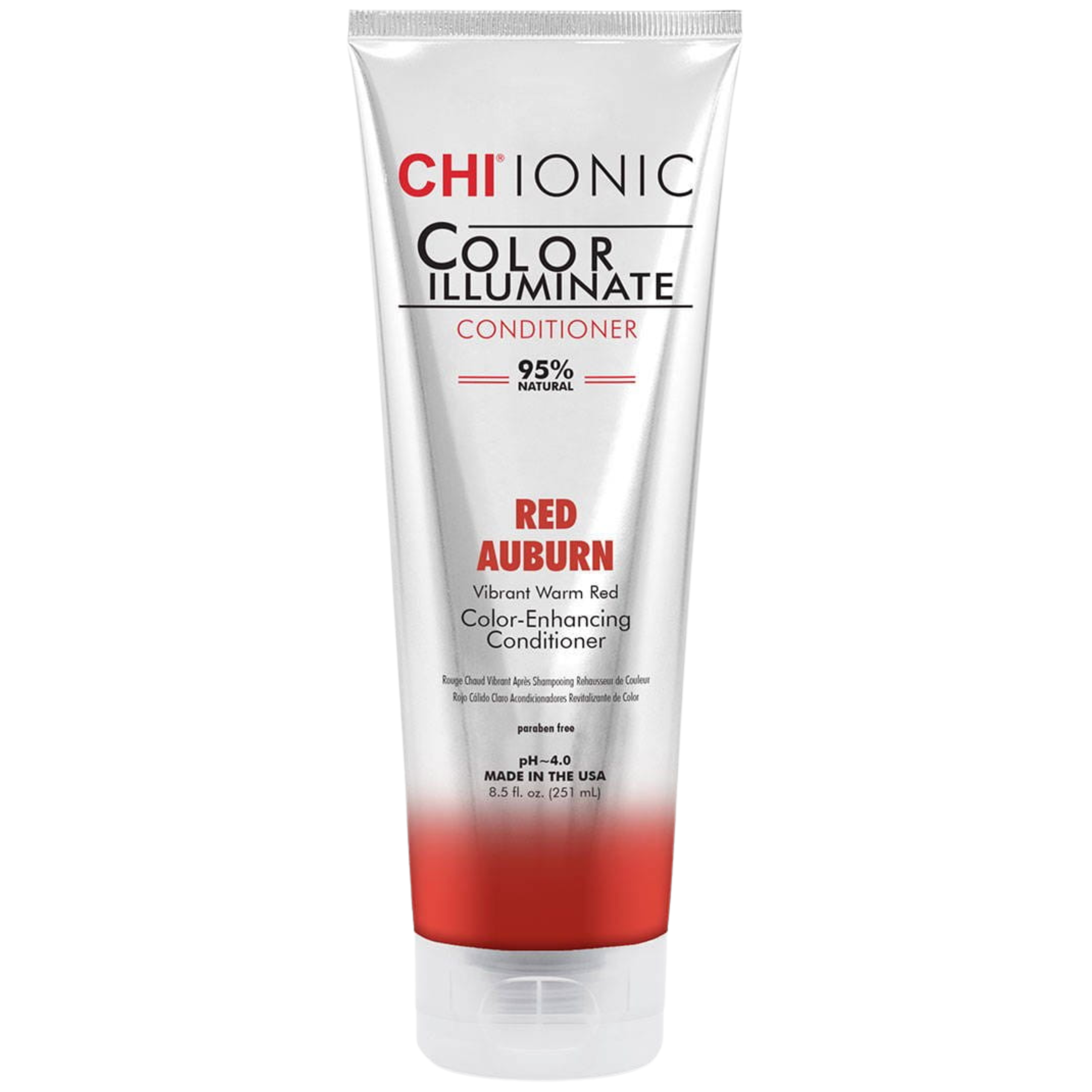 CHI Color Illuminate koloryzująca odżywka do włosów Red Auburn 251ml