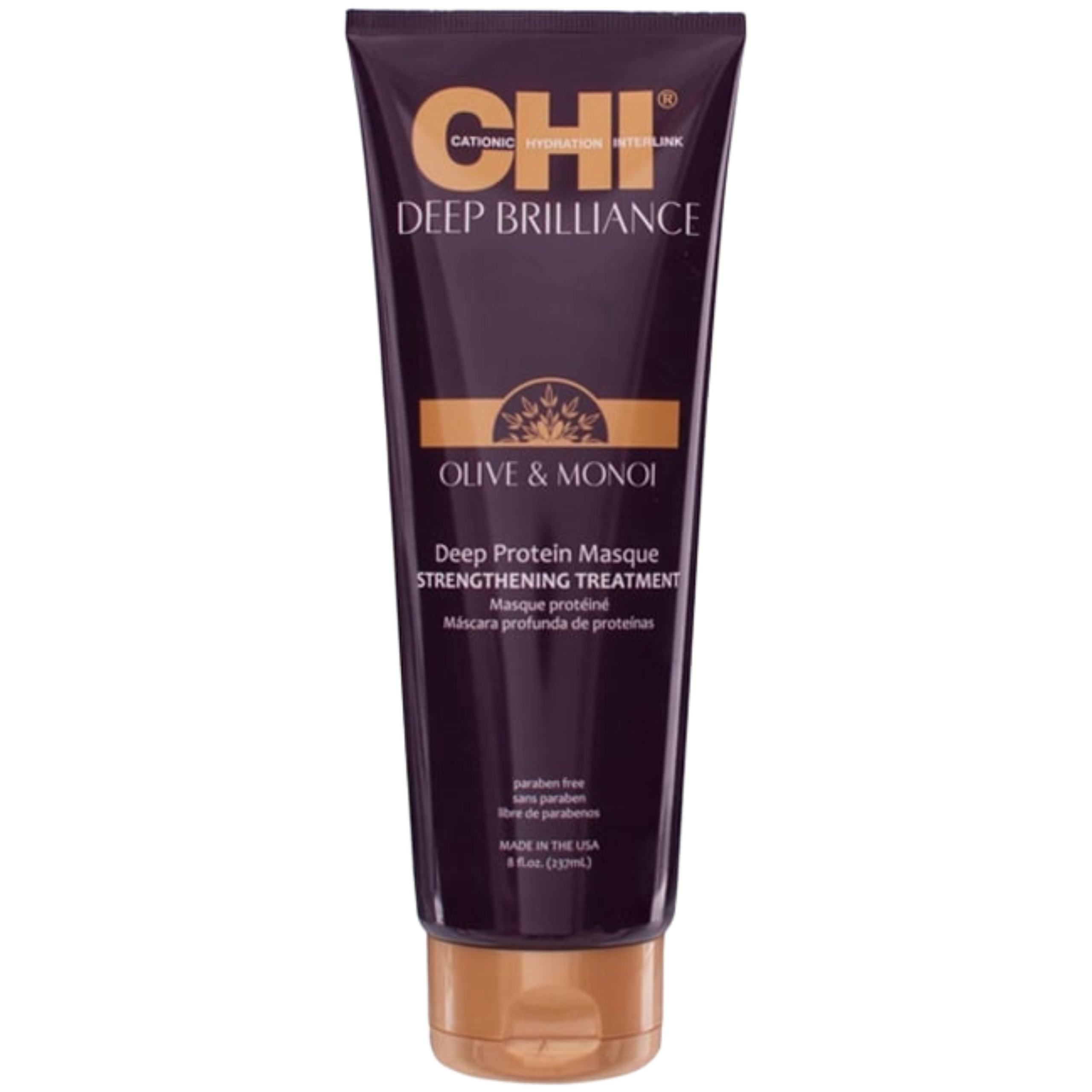CHI Deep Brilliance proteinowa maska wzmacniająca do włosów 237ml