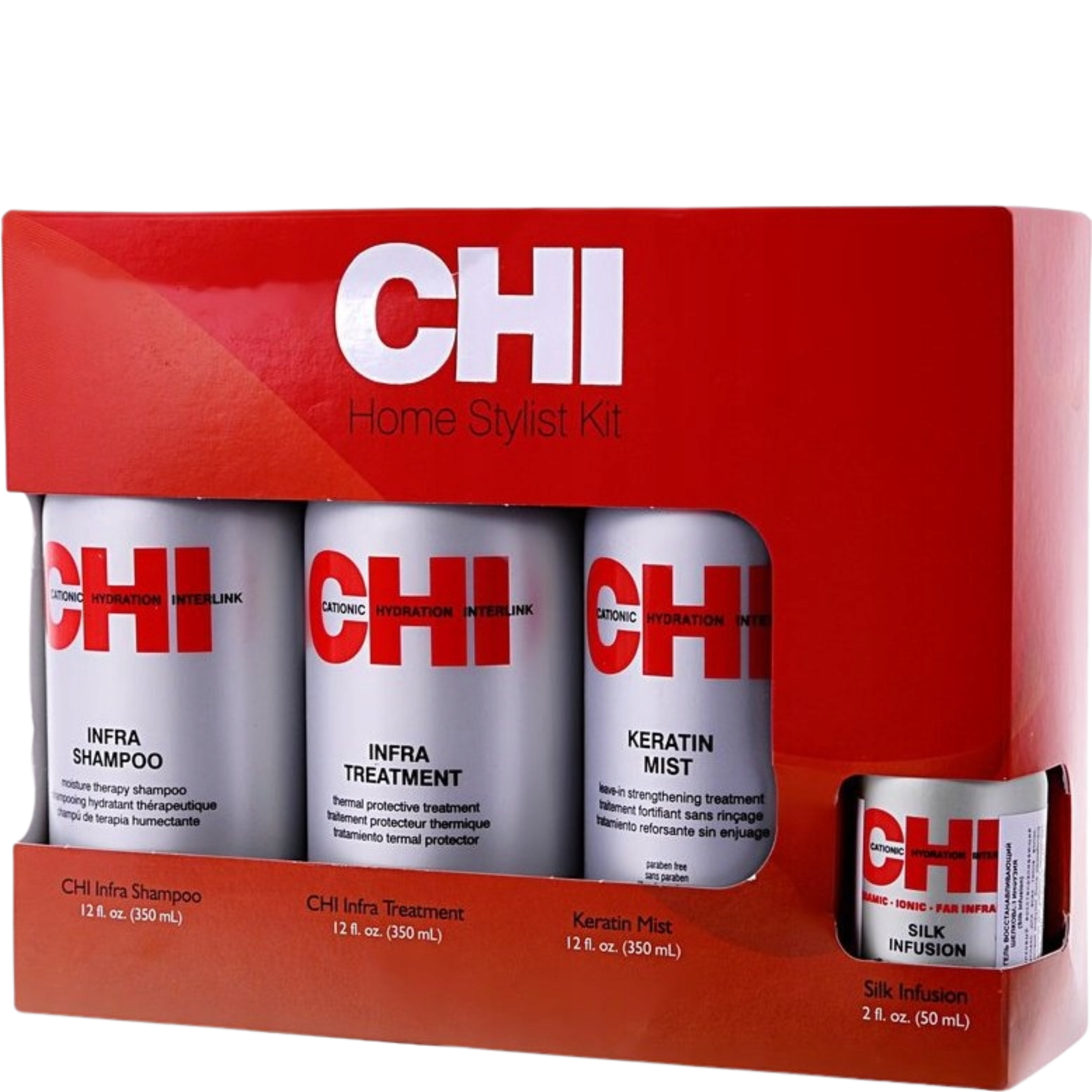 CHI Infra Home Support Kit zestaw pielęgnacyjny do włosów