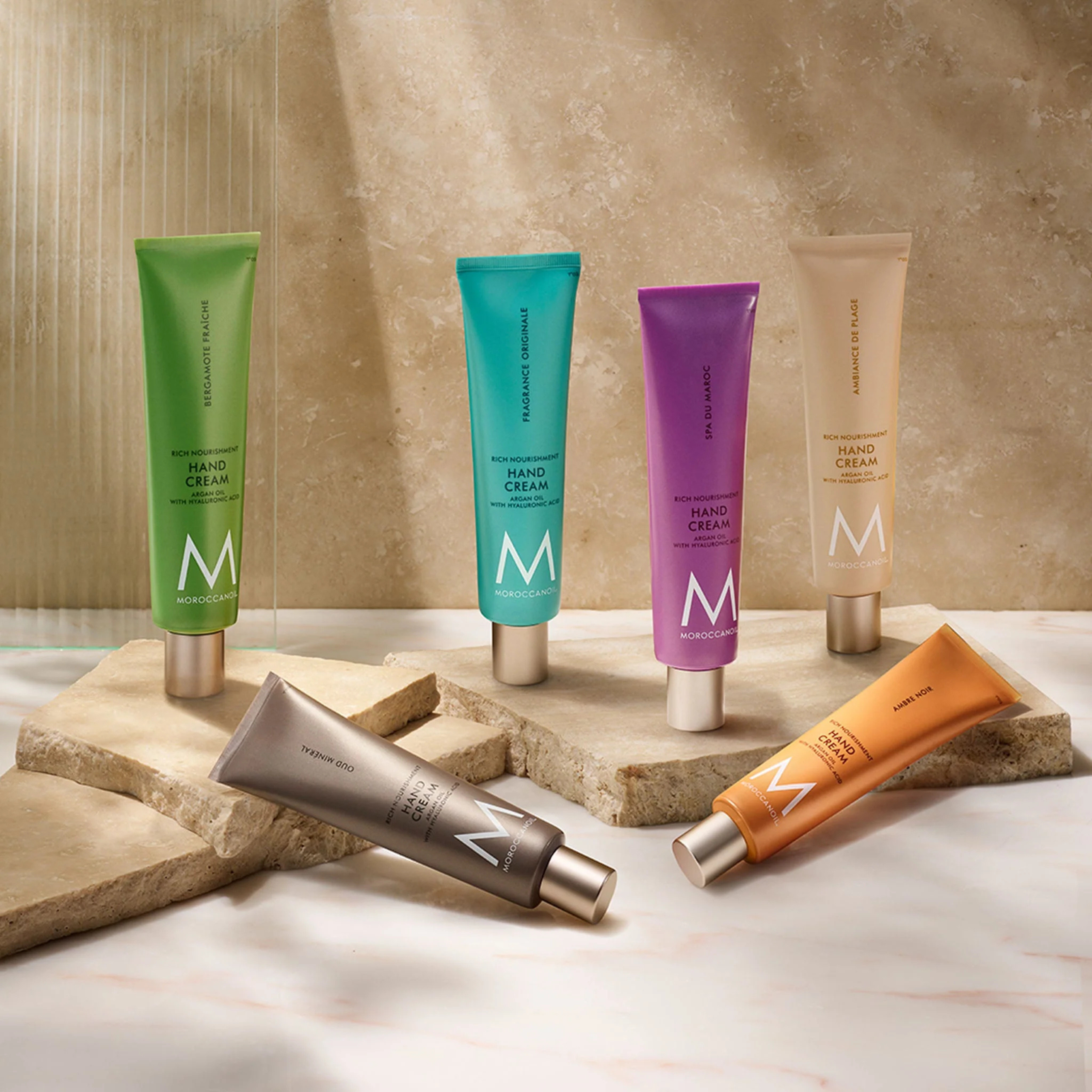 Aplikacja Moroccanoil Ambience de Plage Krem do Rąk 40 ml