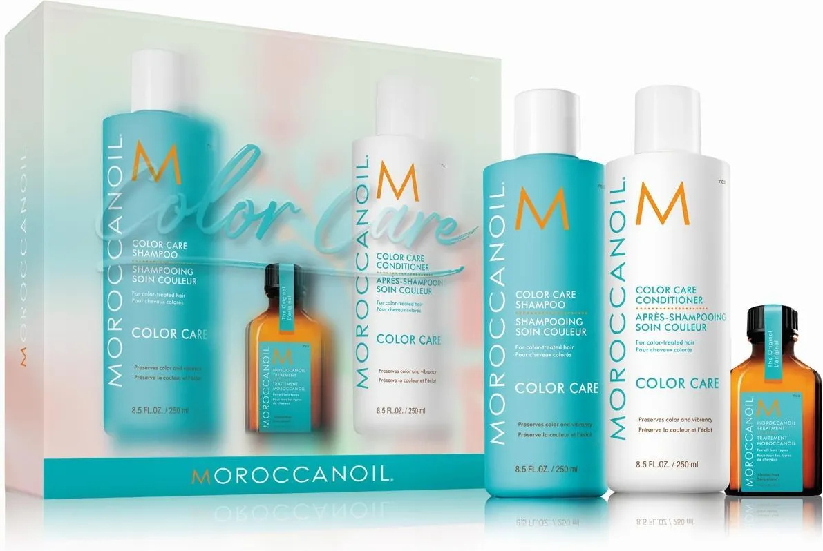 Moroccanoil Color Care Szampon 250 ml w użyciu