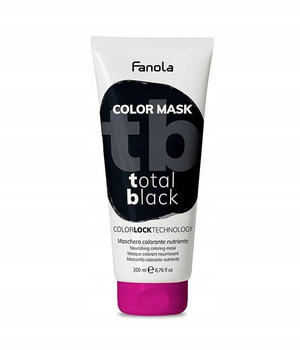 Fanola Color Maska Black CZARNA 200 ml