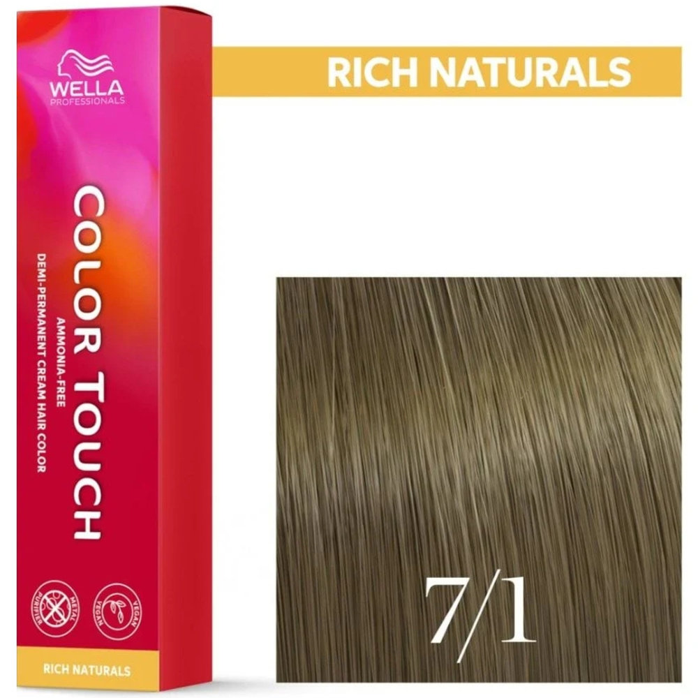 Wella Farba Color Touch 60 ml 7/1