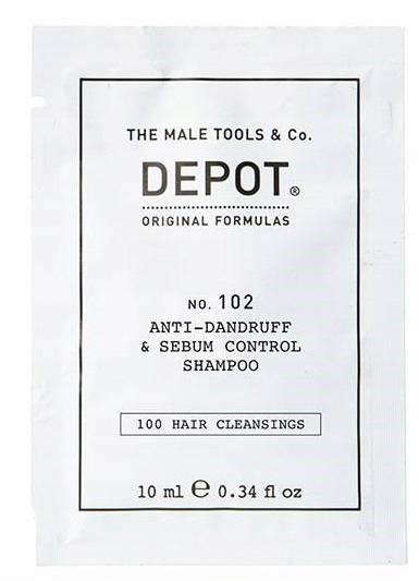 Depot No.102 Anti-Dandruff Szampon Przeciwłupieżowy i Sebum 10ml