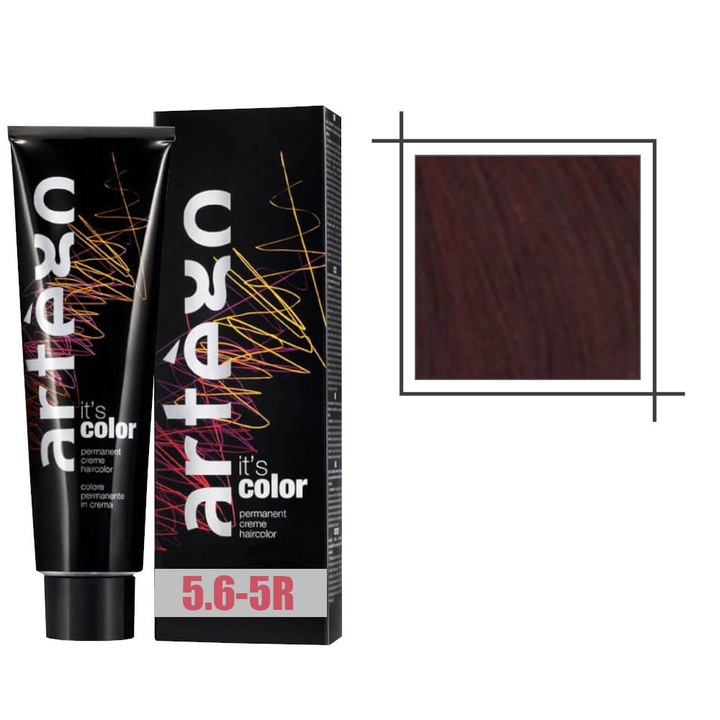 Artego It’s Color Farba 5.6-5R Czerwony Jasny Brąz 150ml