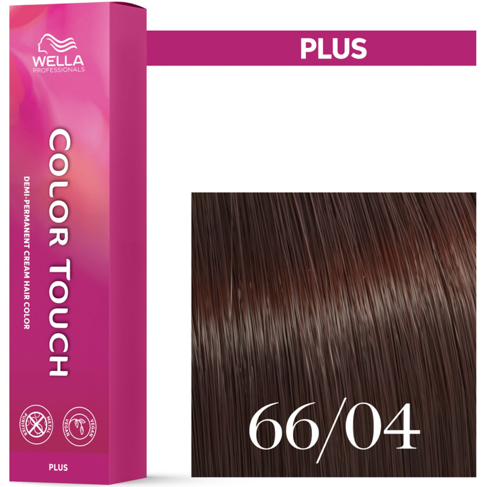 Wella Farba Color Touch Plus 60ml 66/04