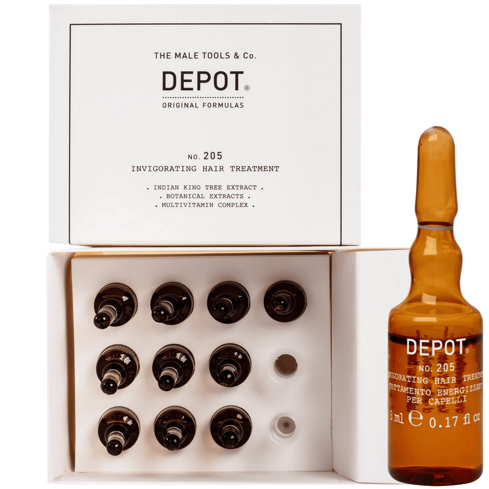 Depot No.205 Invigorating Hair Treatment Kuracja Wzmacniająca 10x5ml