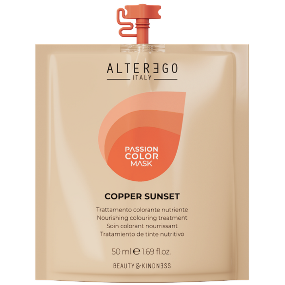 Alter Ego PASSION COLOR COPPER SUNSET maska KOLORYZUJĄCA do WŁOSÓW 50 ml