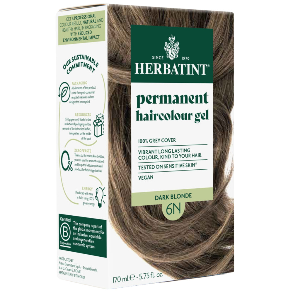 Herbatint Farba 170ml 6N Ciemny Blond