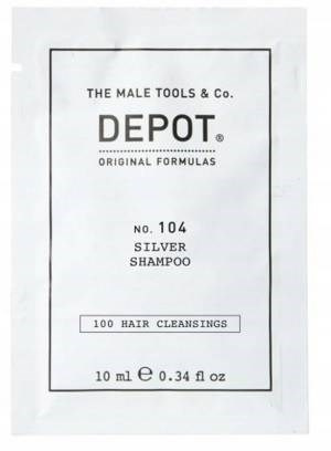 Depot NO. 104 Silver Szampon 10ml
