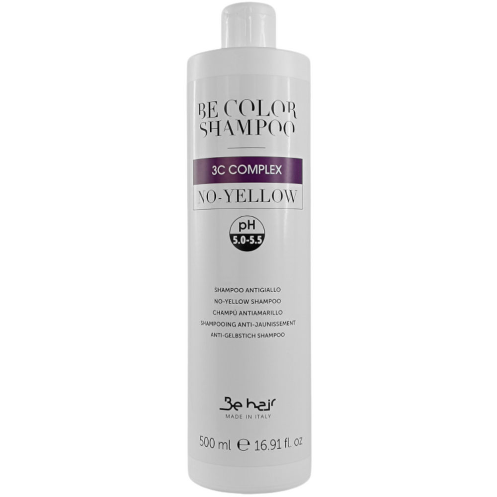 BH Be Color No-Yellow Shampoo 500 ml