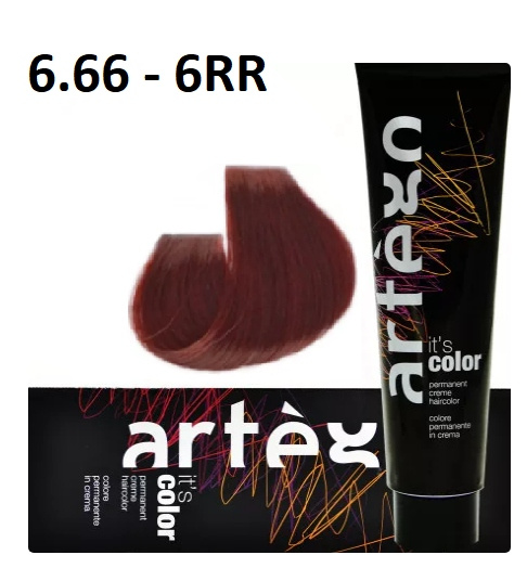 Artego It’s Color Farba 6.66-6RR Intensywnie Czerwony Blond 150ml