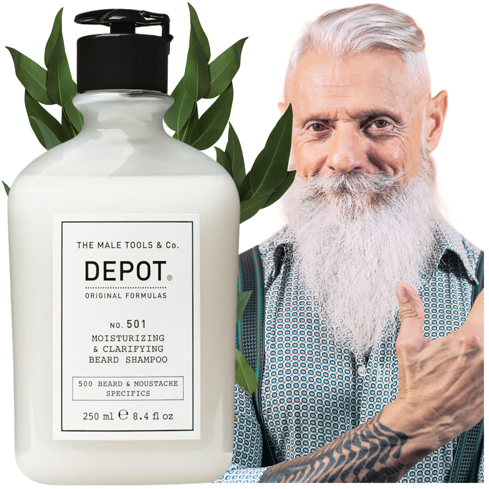 Depot No.501 Moisturizing Szampon do Brody 250ml Nawilżający i Zmiękczający Zarost