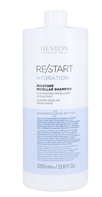 Revlon Restart Hydration Szampon Nawilżenie 1000ml