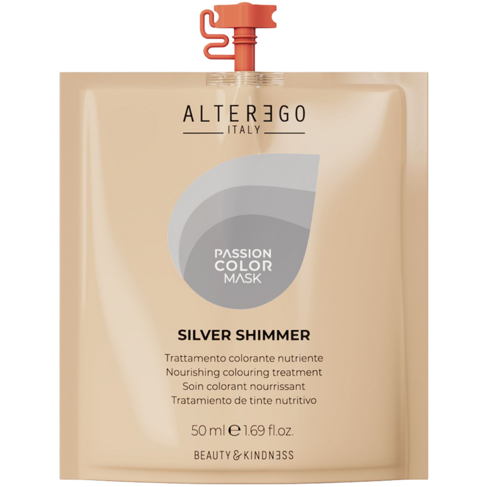 Alter Ego PASSION COLOR SILVER SHIMMER maska KOLORYZUJĄCA do WŁOSÓW 50 ml