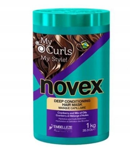 Novex My Curls Maska Do Włosów Kręconych I Falowanych 1kg