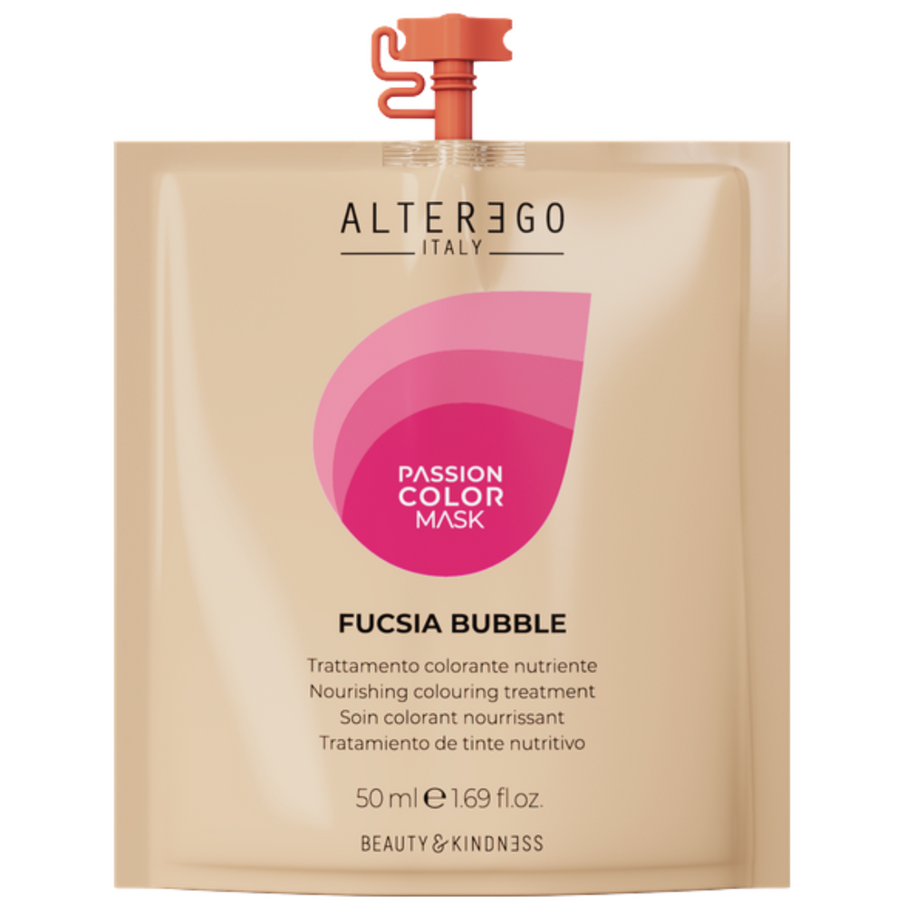 Alter Ego PASSION COLOR FUCSIA BUBBLE maska KOLORYZUJĄCA do WŁOSÓW 50 ml