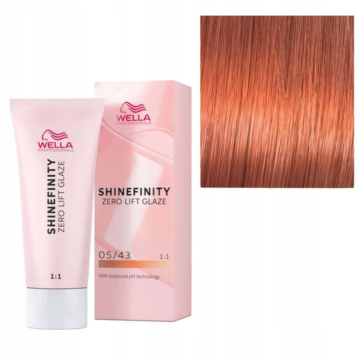 Wella Shinefinity 05/43 Gold 60 ml
