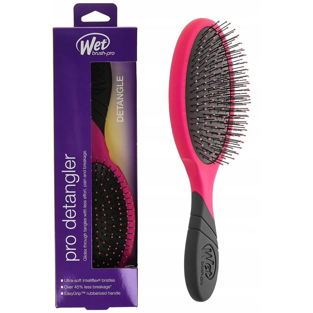 Wet Brush Pro Detangler profesjonalna szczotka do rozczesywania włosów różowa