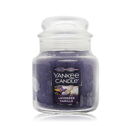 Yankee Candle Small Jar świeca zapachowa Lavender Vanilla lawenda wanilia 104 g