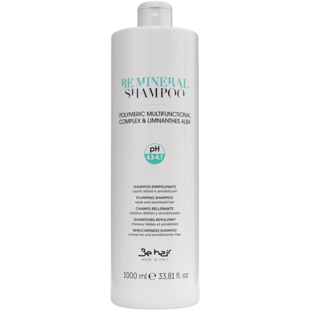 Be Hair Be Mineral Plumping mineralny szampon do włosów cienkich 1000ml