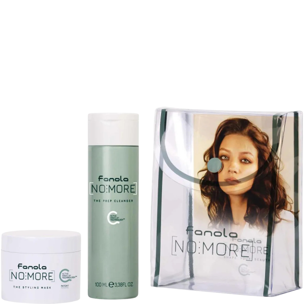 Fanola No More Travel Size podróżny zestaw szampon 100ml + maska 50ml