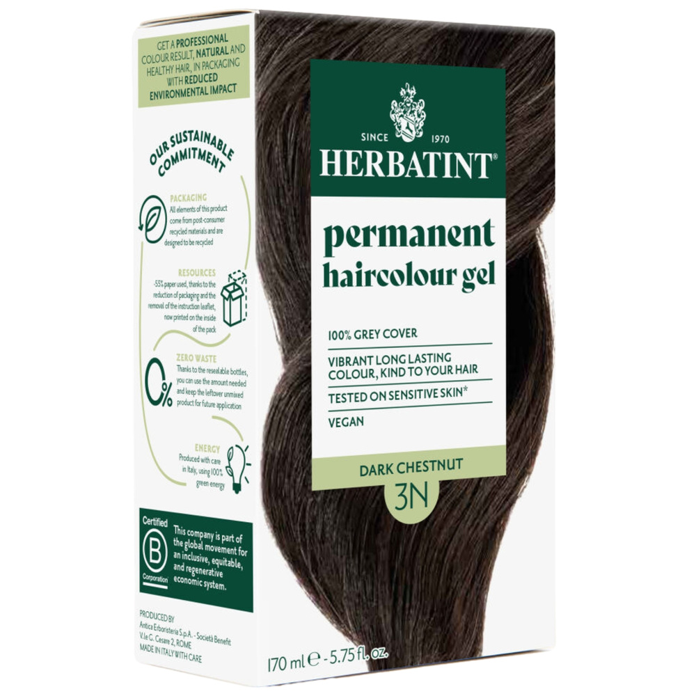Herbatint Farba 170ml 3N Ciemny Kasztan