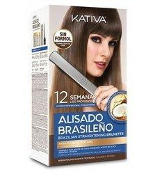 KATIVA Brazilian Straightening Brunette zestaw