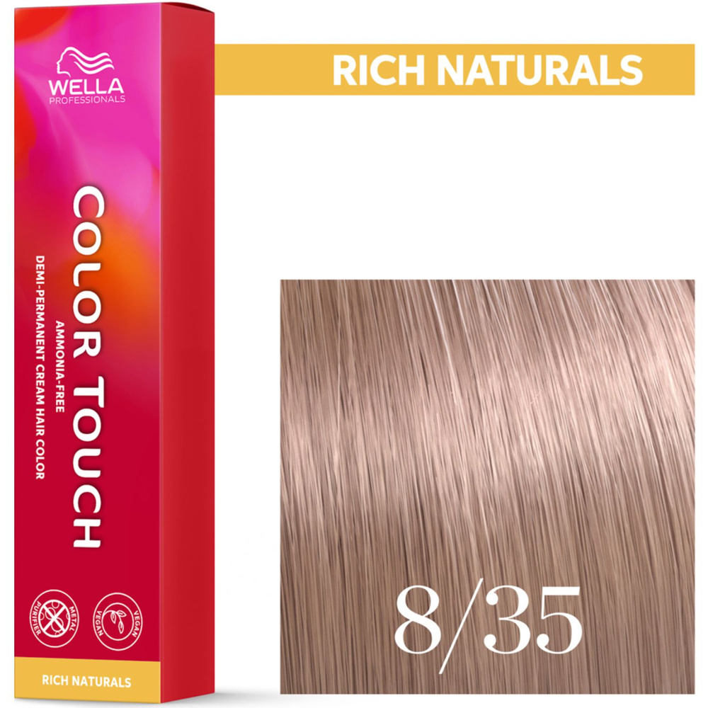 Wella Farba Color Touch 60ml 8/35