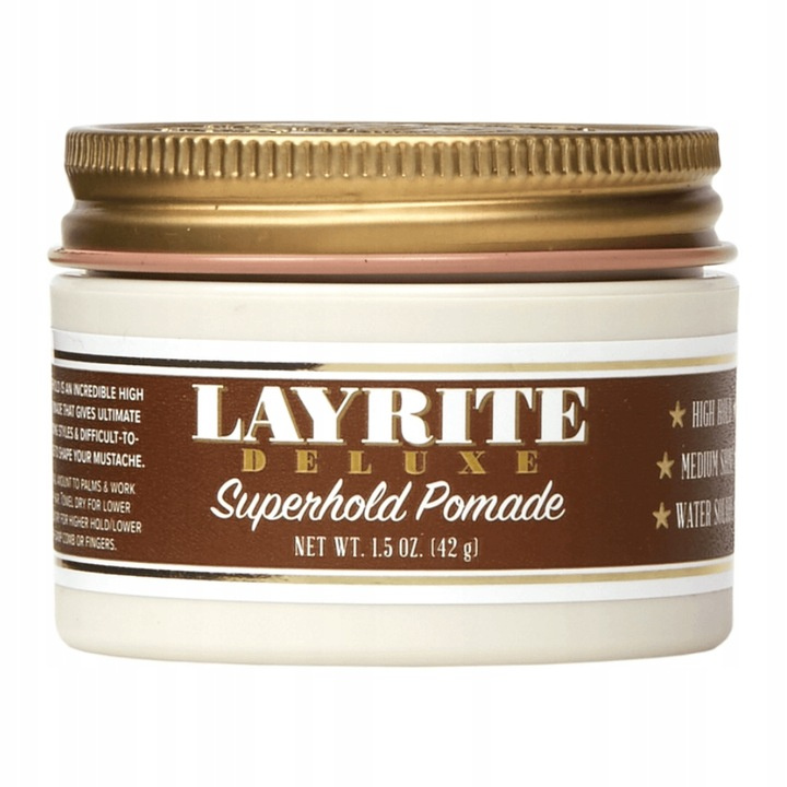 Layrite Superhold Pomada o Bardzo Mocnym Chwycie 42g