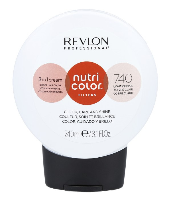 Revlon Nutri Color 740 Light Copper Maska 240 ml