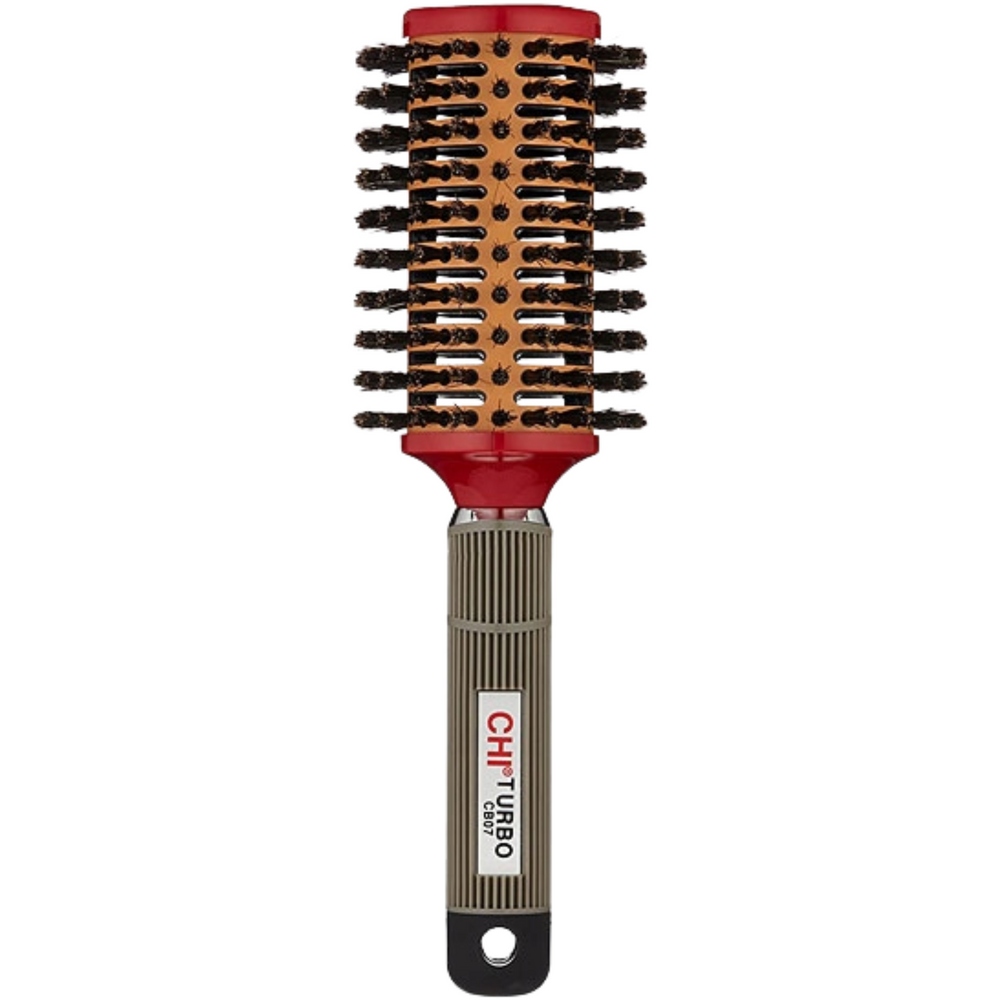 CHI Turbo CB07 okrągła szczotka z włosia dzika do modelowania włosów 38mm