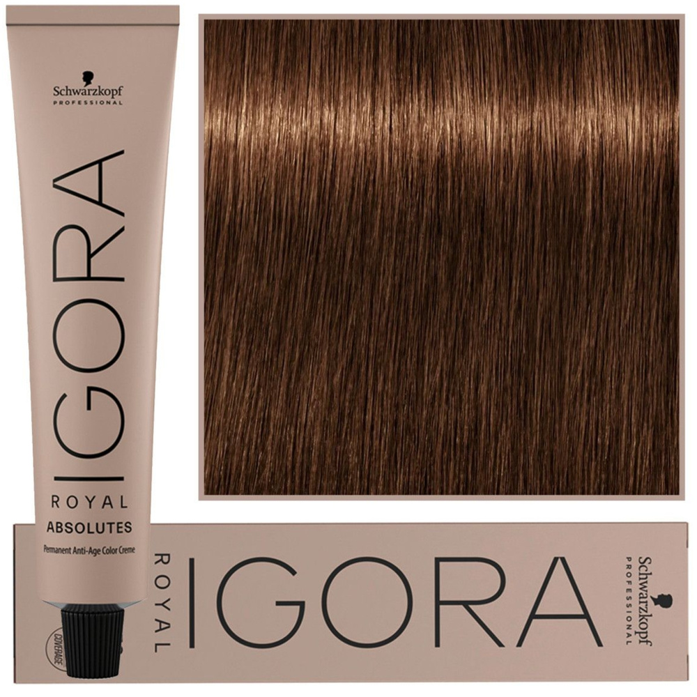 Schwarzkopf Farba Igora Royal Absolutes 60ml 6-460