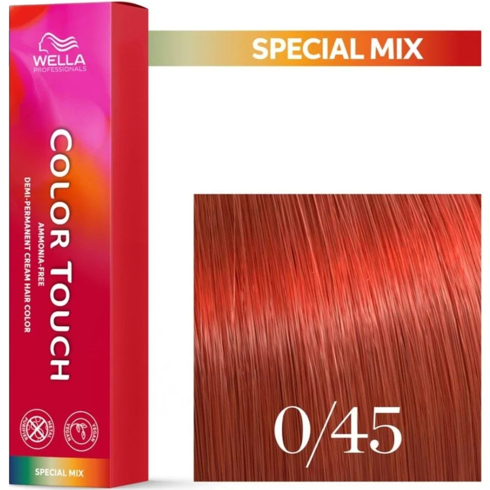Wella Farba Color Touch 60ml 0/45