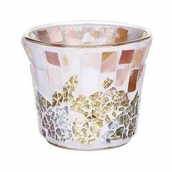 Yankee Candle Gold Pearl Mosaic Votive Holder