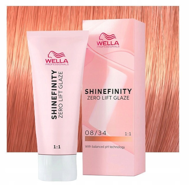 Wella Shinefinity 08/34 Red 60 ml