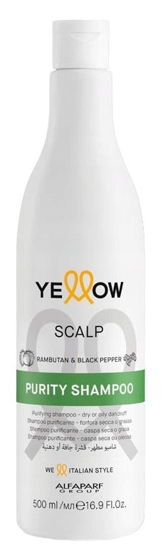 Alfaparf YELLOW Scalp Purity Szampon Oczyszczający Skórę Głowy 500 ml