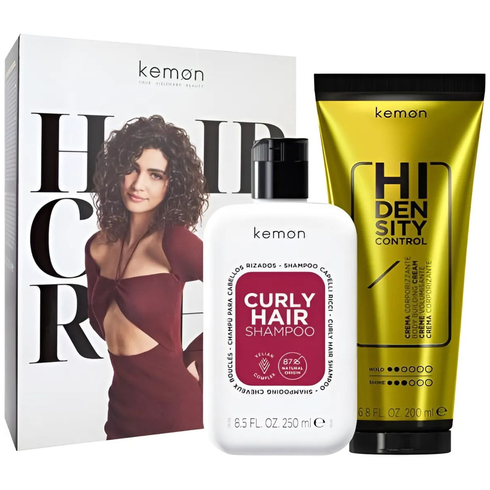 Kemon Curl Kit Shampoo 250ml + Cream 200ml