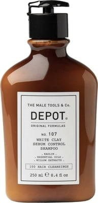 Depot No.107 White Clay Sebum Control Szampon z Białą Glinką 250ml