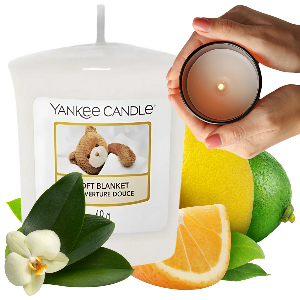 Yankee Candle Świeczka Zapachowa Soft Blanket 49g