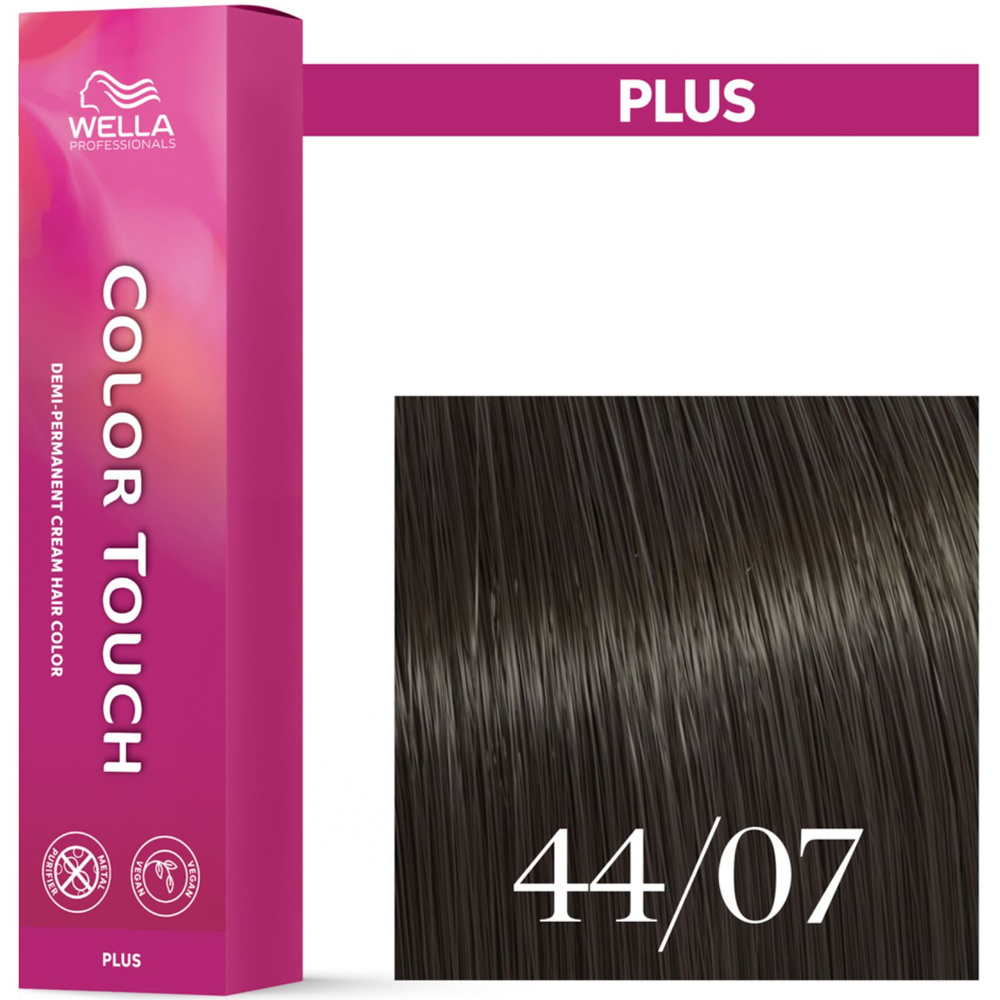 Wella Farba Color Touch Plus 60ml 44/07