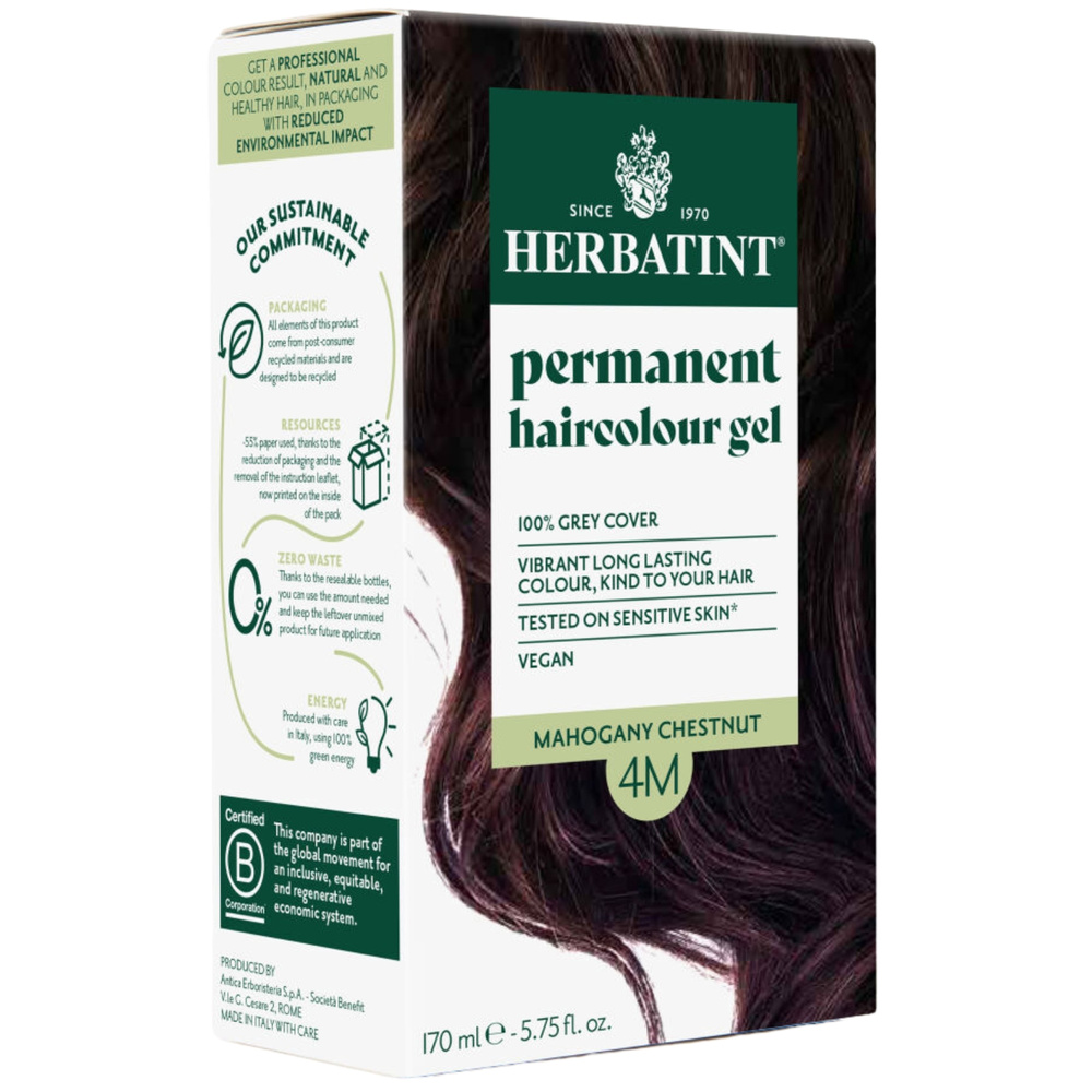Herbatint Farba 170ml 4M Mahoniowy Kasztan