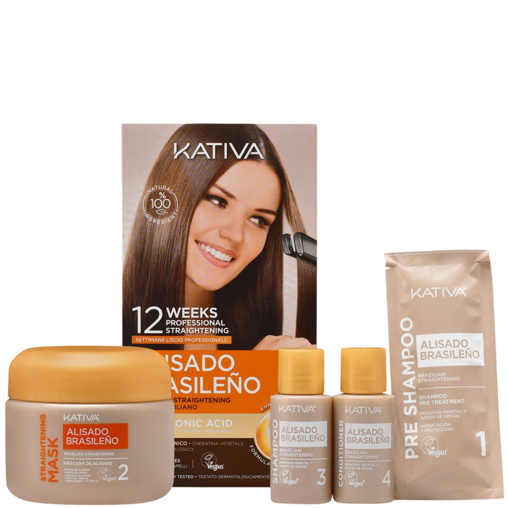 KATIVA Alisado Brasileño Zestaw Keratynowego Prostowania