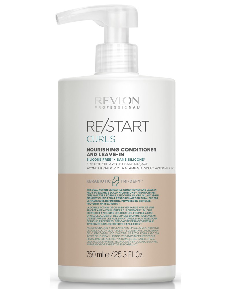 Revlon Restart Curls Cleanser Odżywka Myjąca Do Loków 750ml