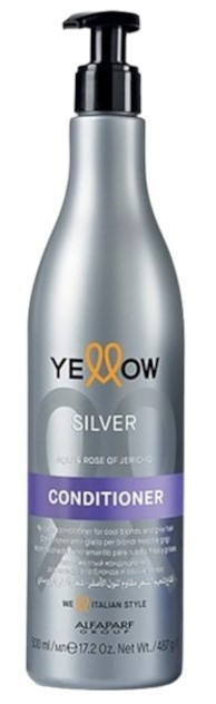 Alfaparf YELLOW Silver Odżywka do Włosów Blond Neutralizująca Żółte Odcienie 500 ml