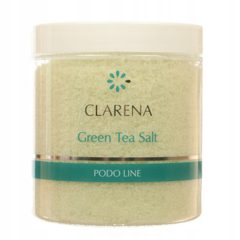 Clarena Green Tea Salt Sól Do Kąpieli Stóp 600g