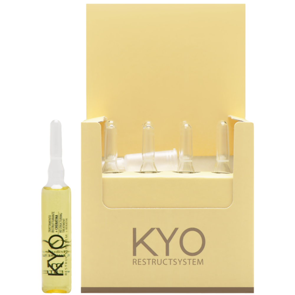 KYO Restruct System Ampułki Regenerujące z Keratyną do Włosów 12x10ml